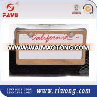 Shinny Golden Color Car License Plate Frame