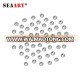 Crystal AB Glass Loose Beads Glass Material Non Hotfix Flat Back Rhinestones