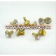 High quality rhinestone brass  jean 6mm rivet