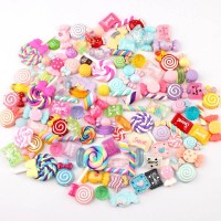 3d Slime Charm Foods Candy Sweets Girl Flatback Resnail Charms Jewelry For Nails